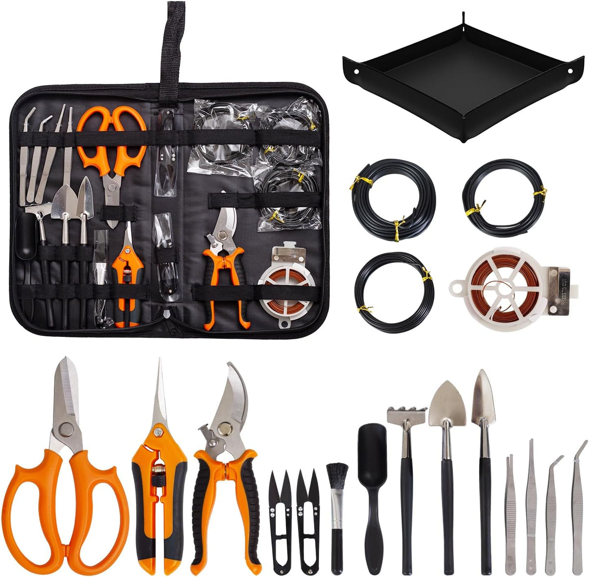 bonsai tools kit 20 pcs garden tools set, main product view