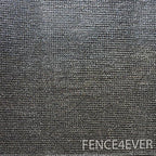 6' x 50' 3rd gen black fence privacy showing dimensions