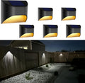 solar fence lights，deck｜step ｜stair lights，warm white/daylight/cool white options, main product view