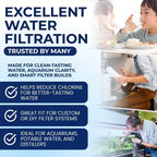 ipw water filter/air filter refill, carbon charcoal, 5 shown in use
