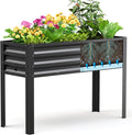 king bird raised garden bed with legs &, main product view