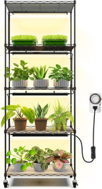 barrina cx91 plant stand with grow light, 5-tier, main product view