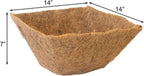 BestNest Bulk Buy of 12 Panacea 84168 Fitted Square Coco Liners, 14" L Each