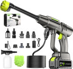 ykyi cordless pressure washer, 1200 psi portable handheld, main product view