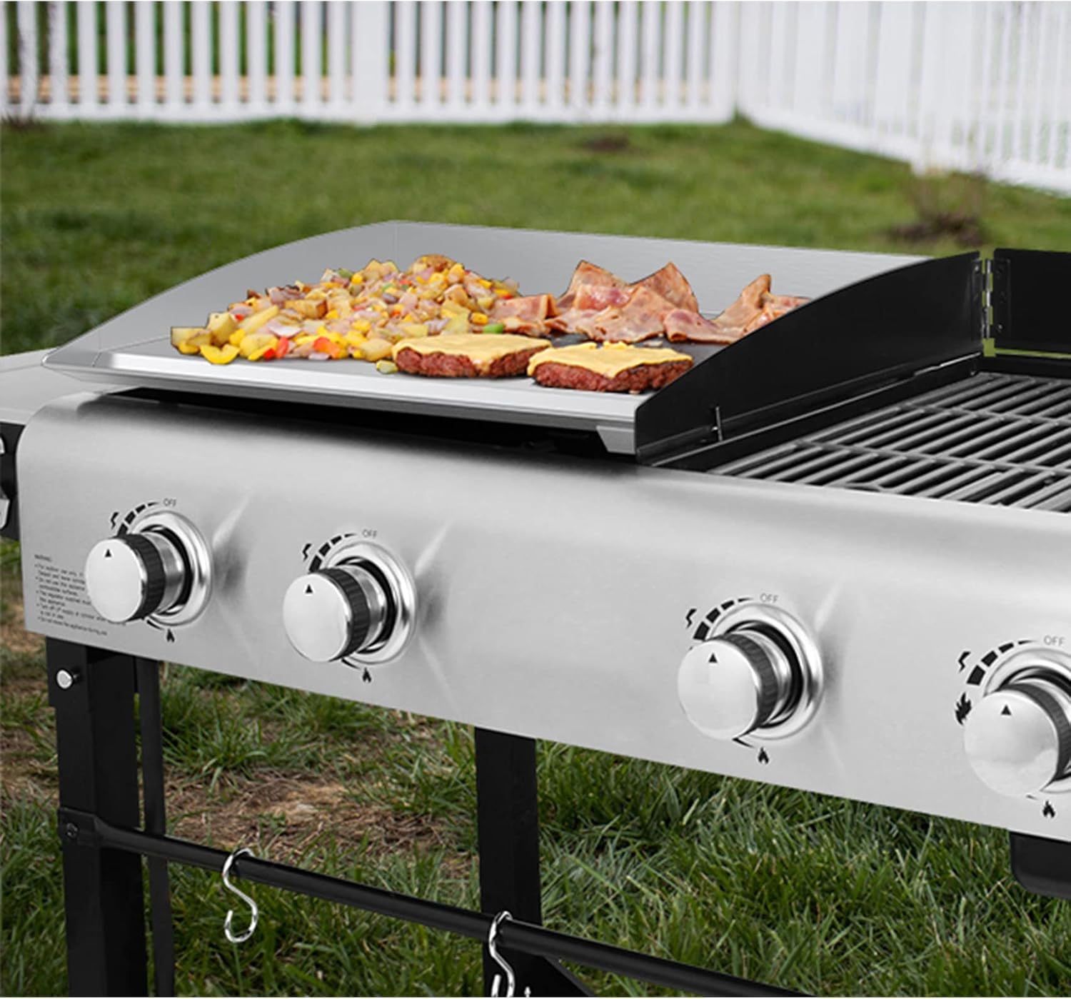 Stanbroil Replacement Griddle Top for Royal Gourmet GD401 GD402 GD403 | Stainless Steel Replacement Griddle Top, Fits Royal Gourmet GD401/GD402/GD403 Grill & Griddle Combo