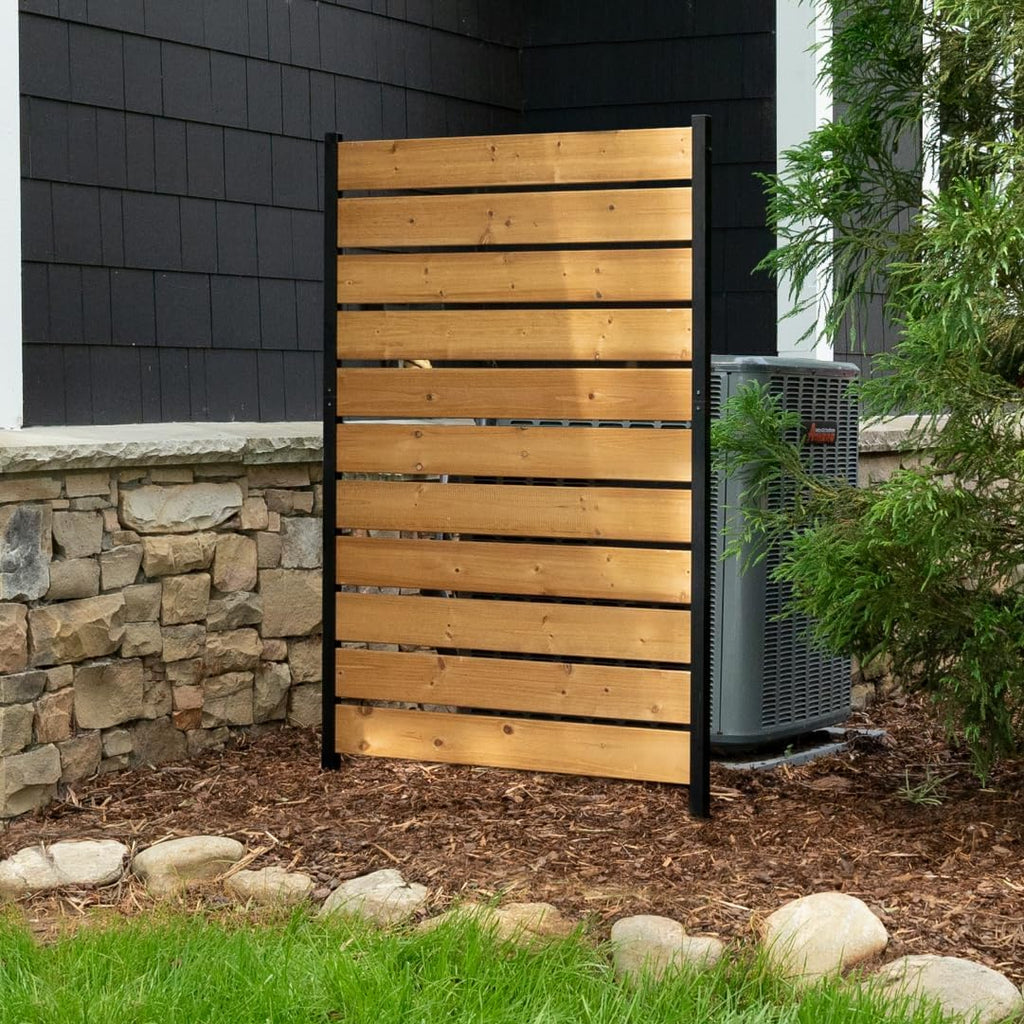 enclo concord privacy screen, cedar wood diy no, main product view