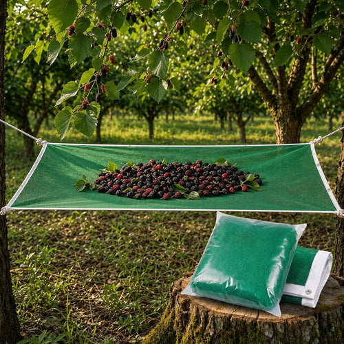16.4 x 16.4 ft fruit collector harvesting net, main product view