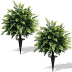 artificial cedar topiary trees 24 inch with ground, main product view
