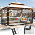 clear tarps heavy duty waterproof 4x8ft clear vinyl, main product view