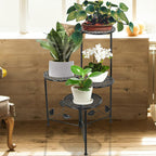 nakupe plant stand indoor outdoor, 4 tier metal, package contents