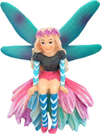 Katrina The Garden Fairy - a Miniature Fairy Statue for Your Fairy Garden and Miniature Figurines by GlitZGlam