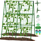 cucumber trellis for raised beds, 31 x 47, main product view