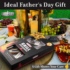 grillart bbq tools grill tools set -18inch grilling on a desk or shelf