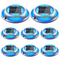 solar driveway lights, 8 pack heavy duty driveway, main product view