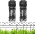 proworx black small garden fence border curve wire, main product view