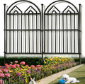 decorative garden fence 17in x 28ft (26 panels), main product view