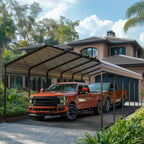 phi villa 12x30 carport, metal carports canopy heavy, main product view
