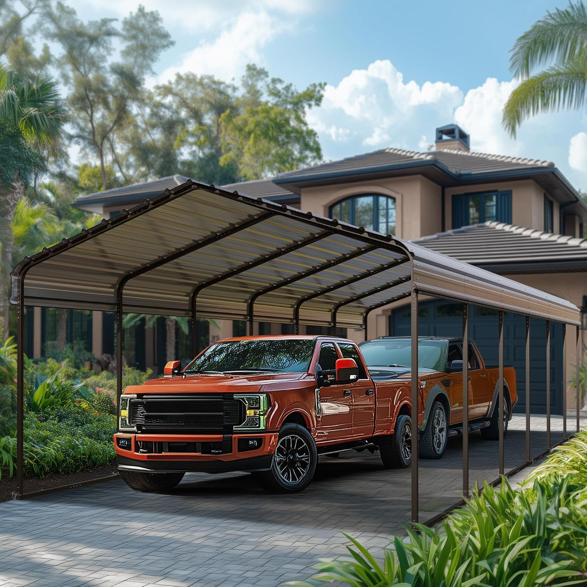 phi villa 12x30 carport, metal carports canopy heavy, main product view