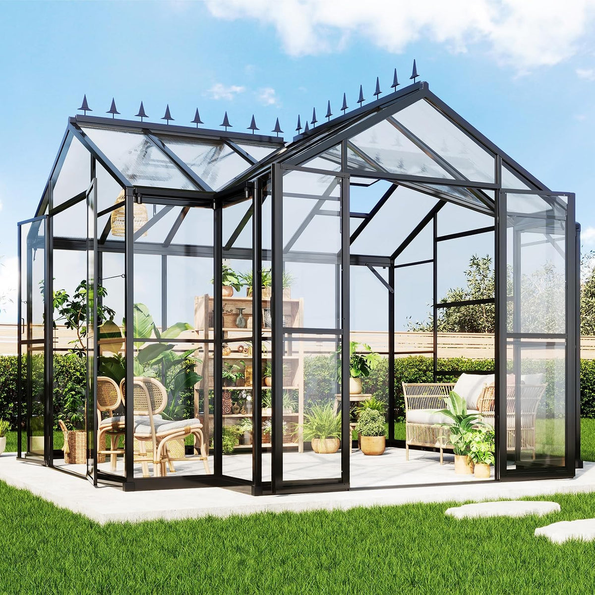 amerlife 12 x 10 x 8-ft hybrid polycarbonate, main product view