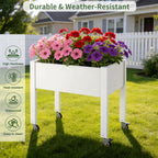 miory raised garden bed with wheels, mobile raised, package contents