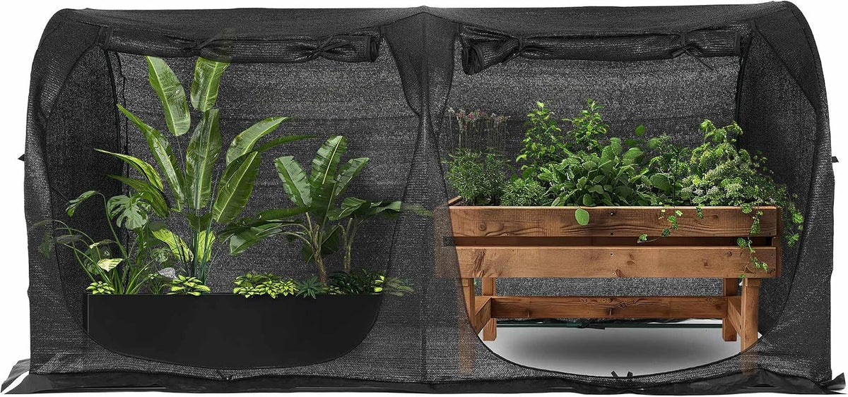 large tunnel 8.2'x4' sunshade cloth gardening net,easy set, main product view