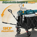 wagons carts foldable,collapsible wagon with wheels,450lbs heavy duty on a desk or shelf