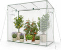 happygrill mini greenhouse, portable walk-in greenhouse with pe, main product view