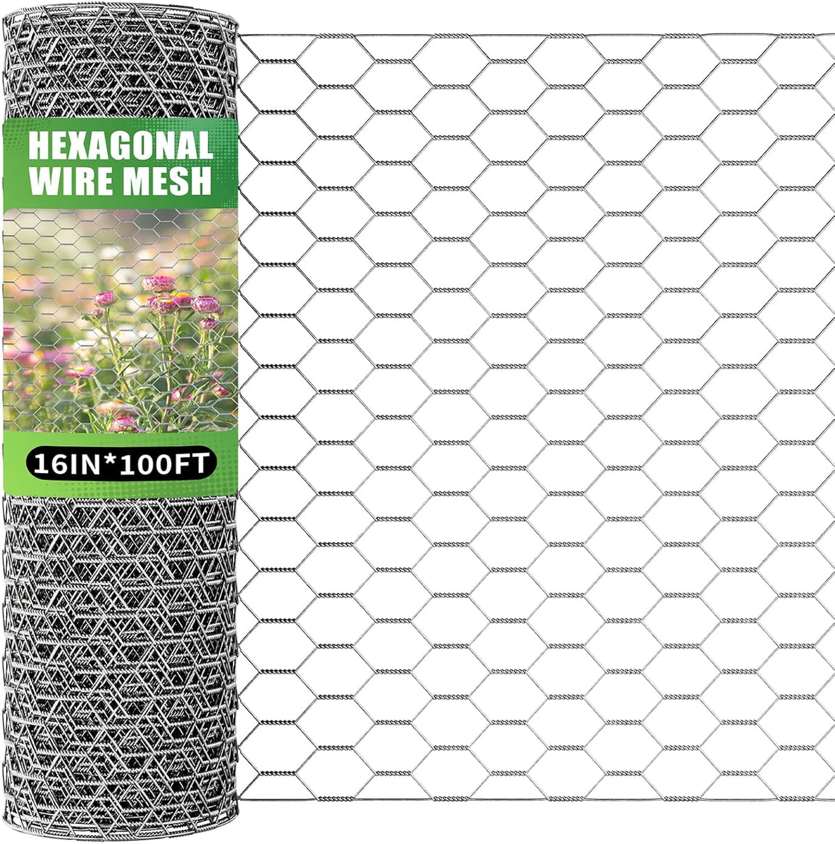 chicken wire 16 x 1200 inches,chicken wire fencing, main product view