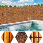 reed fence - bamboo fencing roll 3 feet, package contents