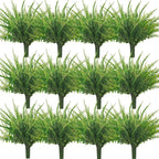coreland 40 pcs artificial boston fake fern plants on a desk or shelf