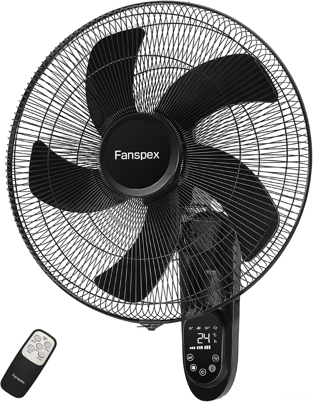 fanspex 18" wall mounted fan for home garage, main product view