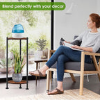 Plant Stand Indoor Outdoor, 30'' Tall Plant Stands for Indoor Plants, Heavy Duty Indoor Plant Shelf, 2 Tier Flower Stand for Living Room, Balcony, Deck