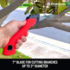 Corona RS16120 Razor Tooth Folding Saw, 7-Inch, Red (Pack of 6)