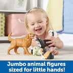 learning resources jumbo domestic pets shown in use