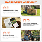 sekey steel garden cart, 1000 lb capacity, removable on a desk or shelf