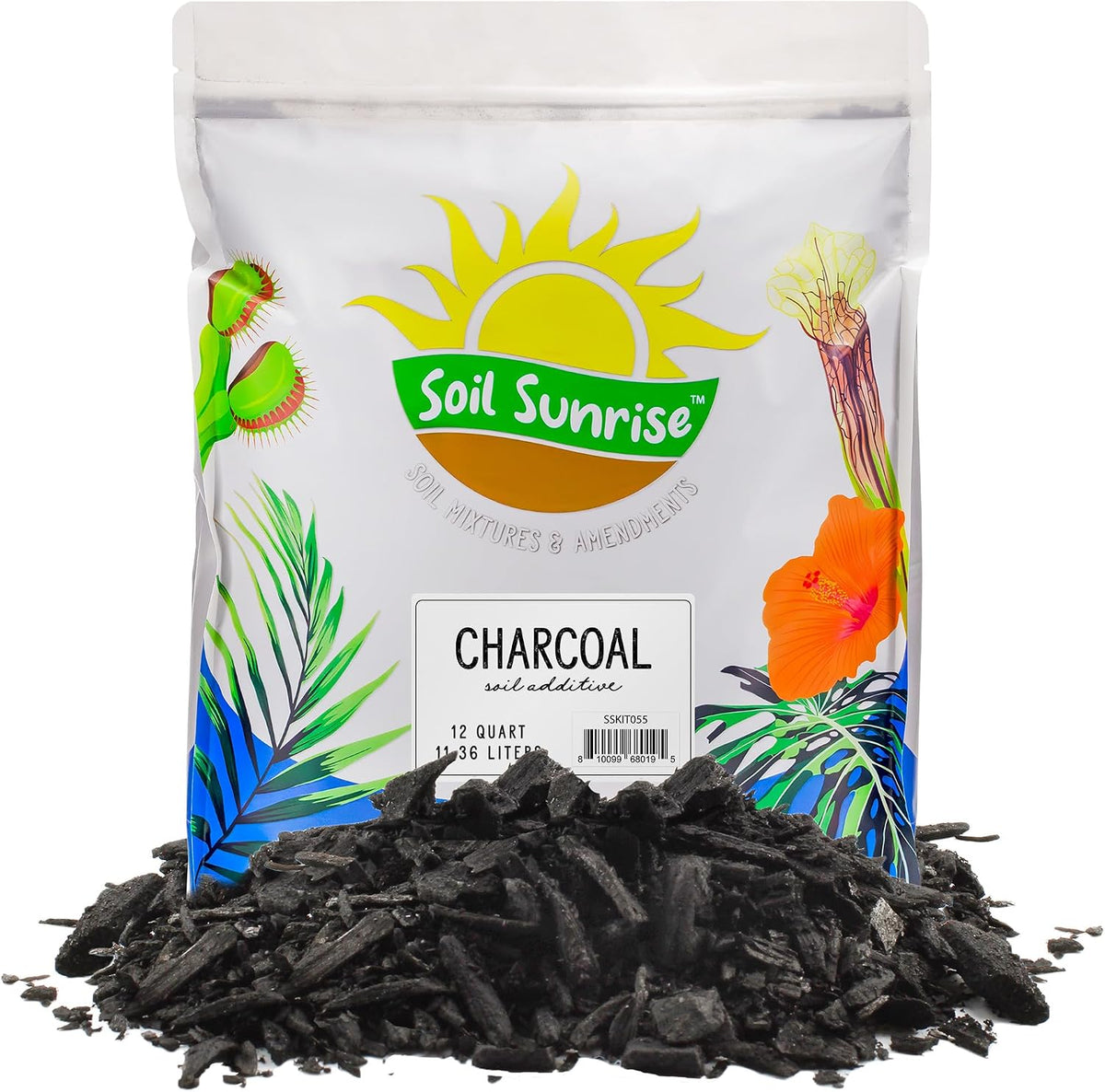 soil sunrise horticultural charcoal for indoor plants (12, main product view