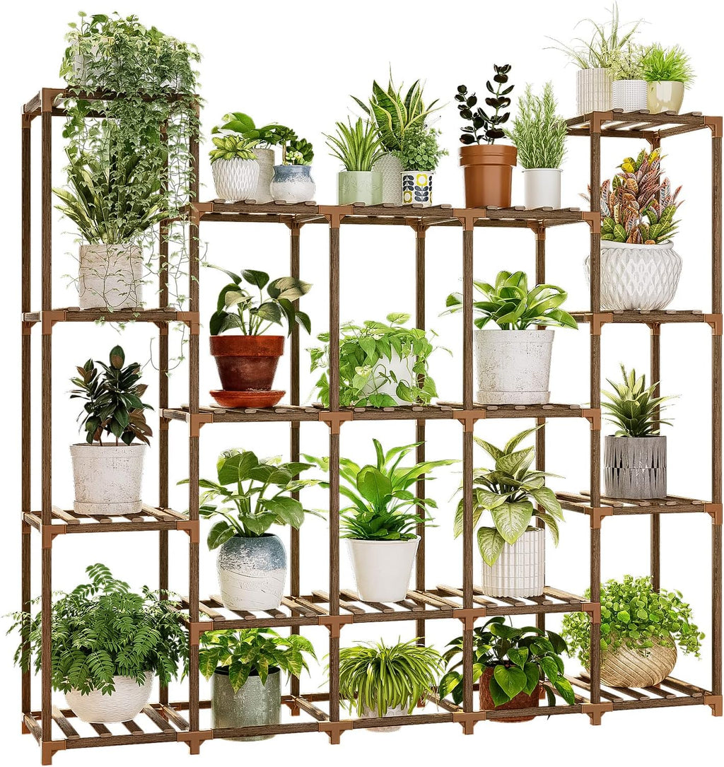 bamworld large plant shelf indoor plant shelf outdoor, main product view