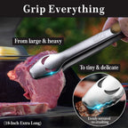 grillart bbq tools grill tools set -18inch grilling, side view