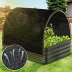 shade cloth - for garden 90% plant shades shown in use
