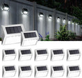 solpex solar fence lights, 12 pack, waterproof, cold, main product view