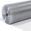 1/4in Galvanized Hardware Cloth 48" x100' 23 Gauge | welded mesh with uniform openings and strong welds for Chicken Coop, Garden Fence, Gopher Barrier and Animal Enclosure