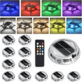 volisun solar driveway lights with remote control 12, main product view