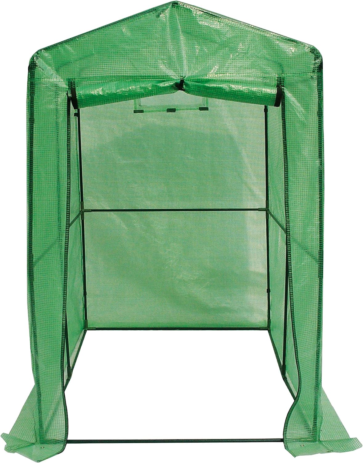 dehner tomato greenhouse maxi approx. 187 x 183 shown in use