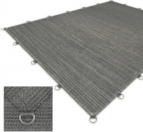 8x20 ft 90% outdoor sun shade cloth, reinforced, main product view