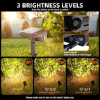 Solar Spot Lights Outdoor Landscape Lights, 40 LEDs Solar Landscape Spotlights Outdoor Waterproof Auto On/Off Garden Lights, Outdoor Lights for Yard Palm Trees Driveway Patio Pool