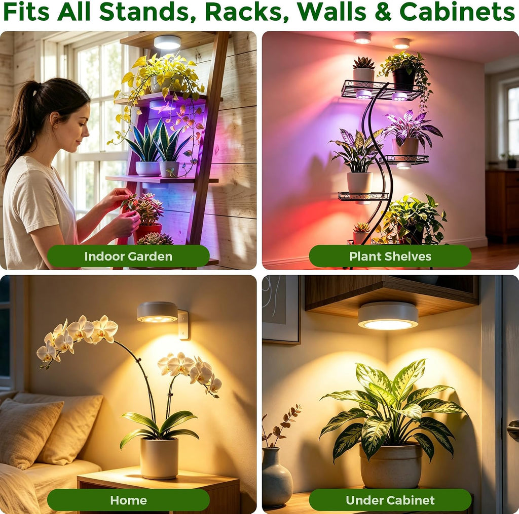 rechargeable grow lights for indoor plants, 2 pack, view 9