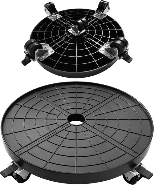 16 inch plant caddy with wheels outdoor indoor, main product view