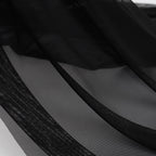 superfine 4-way stretch net fabric nylon spandex power shown in use
