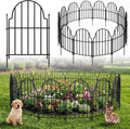 decorative garden fence panels 19 pack - 16in, main product view