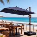 9' x 12' cantilever patio umbrella rectangle outdoor, main product view